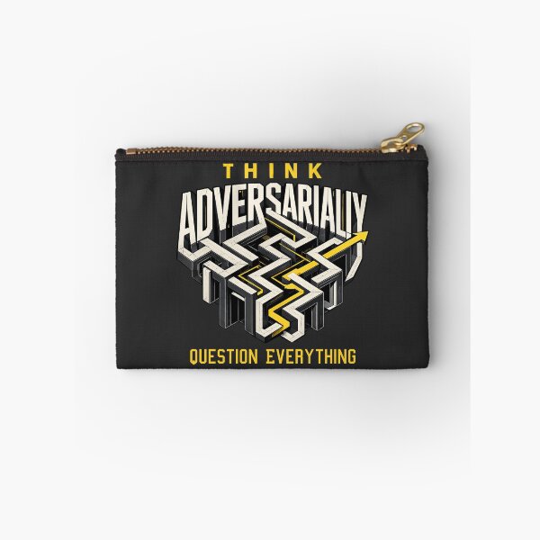Item preview, Think Adversarially Question Everything designed and sold by PunchDrop.