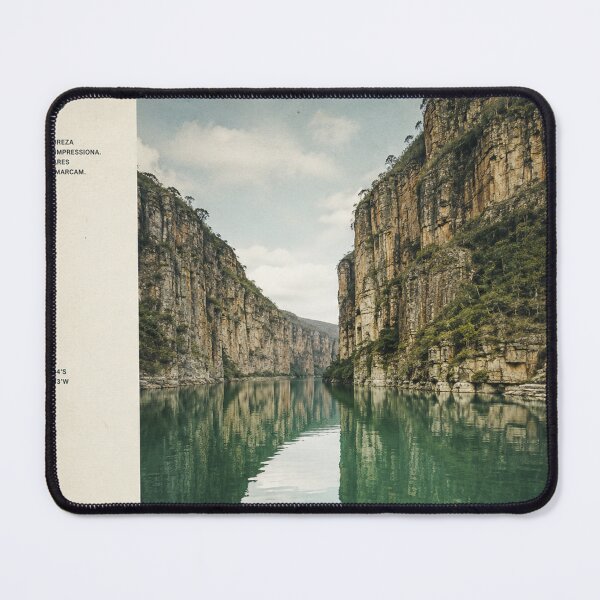 Item preview, Vintage Capitólio Brazil Furnas Canyons Travel Poster designed and sold by sassav8.