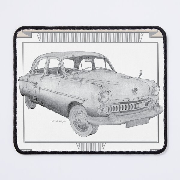 Item preview, Vauxhall Cresta Series EIPC-2 4 Door Salooon Hand-drawn designed and sold by Classic Car Art Drawings.