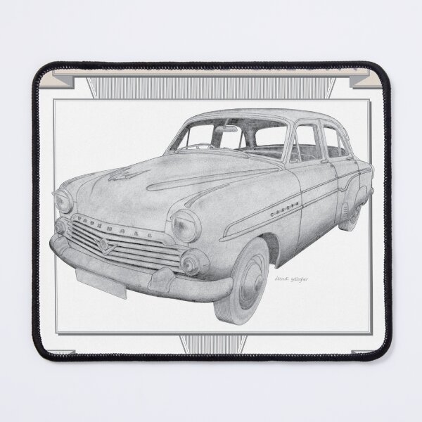 Item preview, Vauxhall Cresta Series EIPC-3 4 Door Saloon Hand-drawn designed and sold by Classic Car Art Drawings.