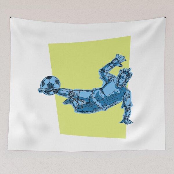 Item preview, Yes Goalkeeper With white background  designed and sold by missmann.
