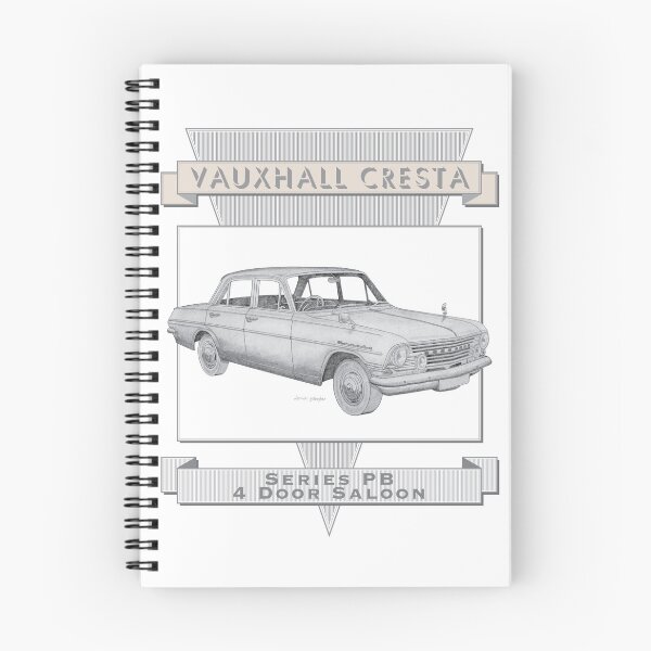Item preview, Vauxhall Cresta Series PB 4 Door Saloon Hand-drawn designed and sold by Classic Car Art Drawings.
