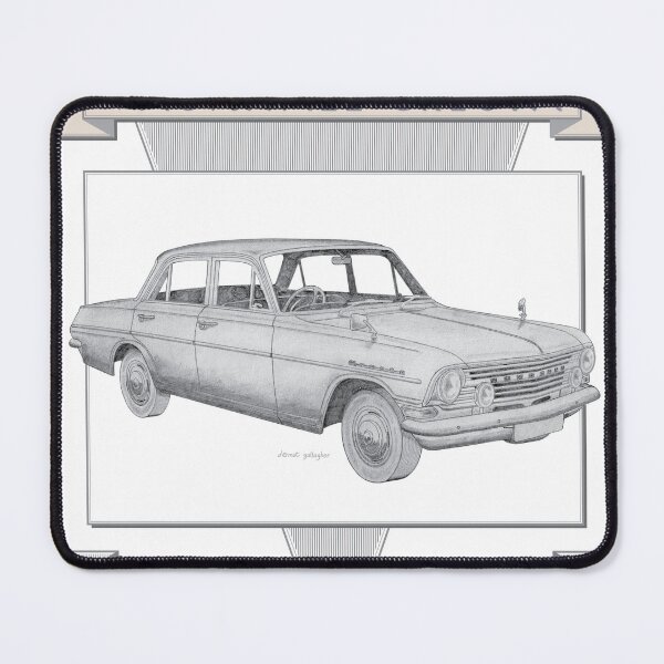 Item preview, Vauxhall Cresta Series PB 4 Door Saloon Hand-drawn designed and sold by Classic Car Art Drawings.