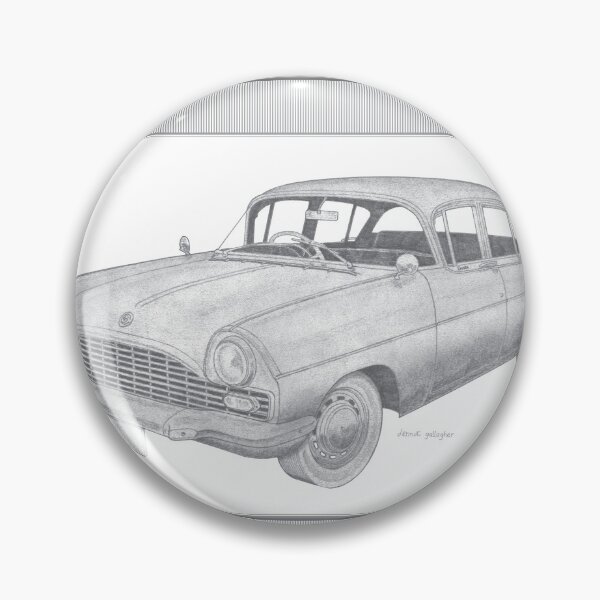 Item preview, Vauxhall Cresta Series PA 4 Door Saloon Hand-drawn designed and sold by Classic Car Art Drawings.