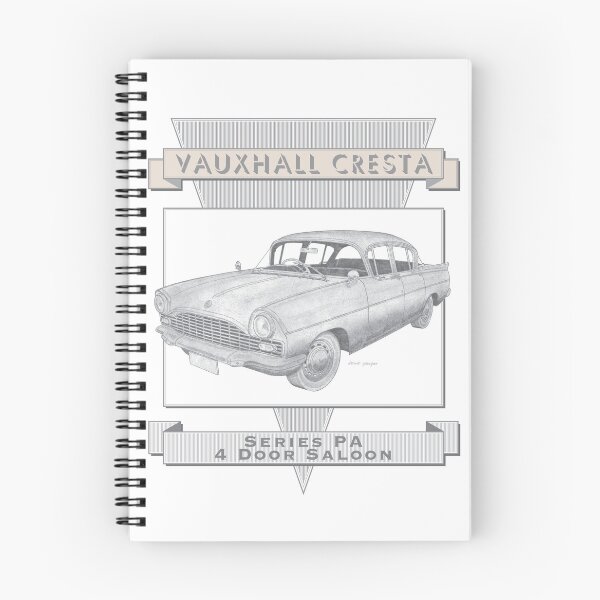Item preview, Vauxhall Cresta Series PA 4 Door Saloon Hand-drawn designed and sold by Classic Car Art Drawings.