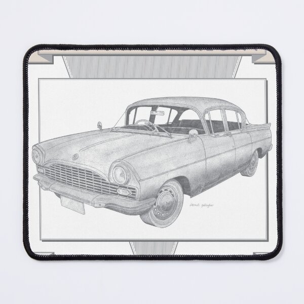 Item preview, Vauxhall Cresta Series PA 4 Door Saloon Hand-drawn designed and sold by Classic Car Art Drawings.