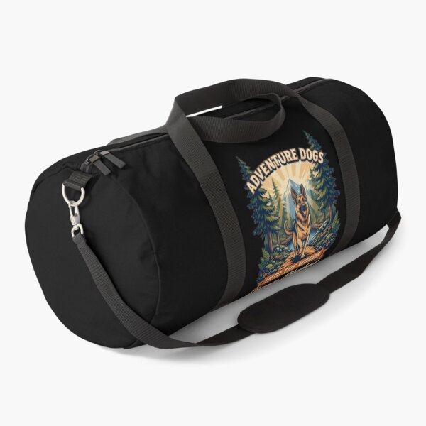 Item preview, Adventure Dogs – Into the Woods | German Shepherd Hiking Vintage Outdoor designed and sold by No Excuses Supply.