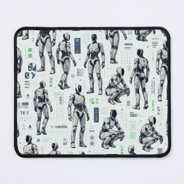 Item preview, Futuristic Humanoid Robot | AI Android Sci-Fi Tech Design designed and sold by TEEJAMBOREE.