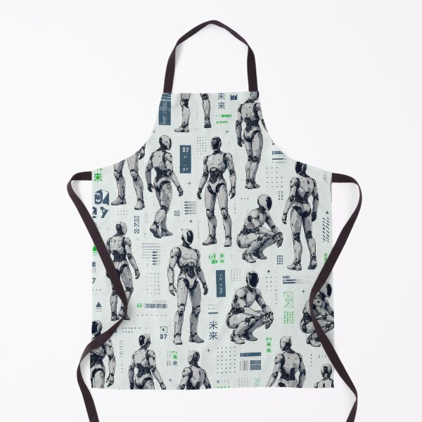 Item preview, Futuristic Humanoid Robot | AI Android Sci-Fi Tech Design designed and sold by TEEJAMBOREE.