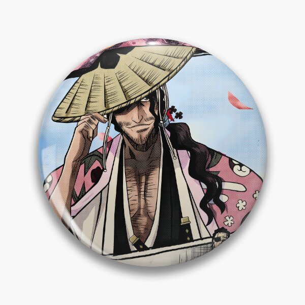 Item preview, Bleach Shunsui Kyoraku Straw Hat Captain Manga Shirt designed and sold by Senpaiwaves.