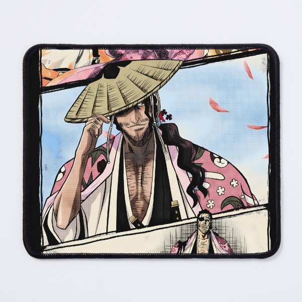 Item preview, Bleach Shunsui Kyoraku Straw Hat Captain Manga Shirt designed and sold by Senpaiwaves.