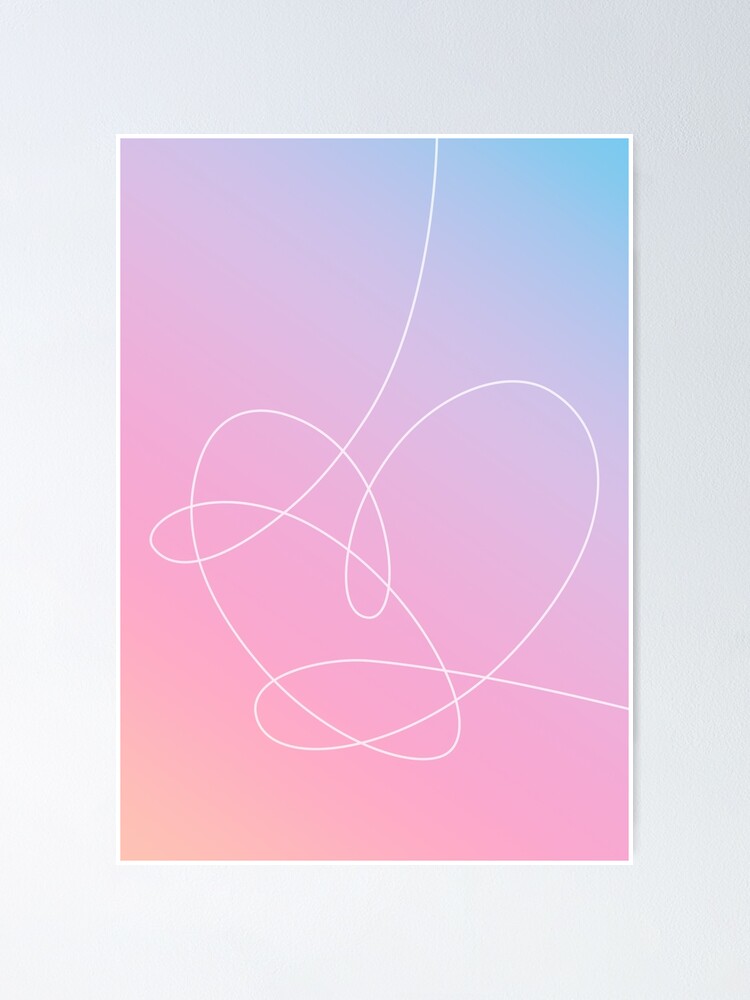 Love Yourself BTS 3 Part Poster Set | K-pop Wall Art | A4
