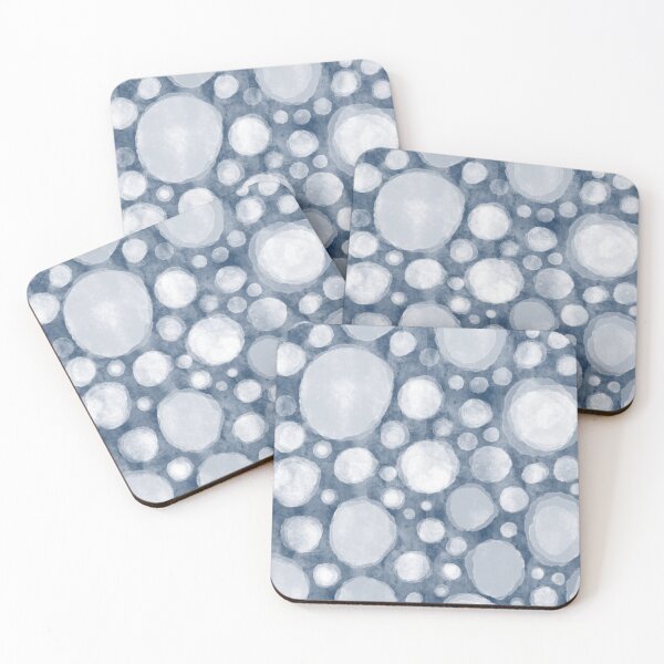 Item preview, Blue Droplets Watercolor Stripes-Part of My Vintage Surfboard  and Women's Swimsuit Collection designed and sold by PD-Coastal.