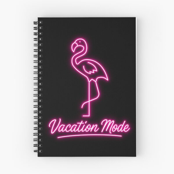 Item preview, Vacation Mode neon art outfit with a flamingo,  t-shirt and more designed and sold by iVonKa88.