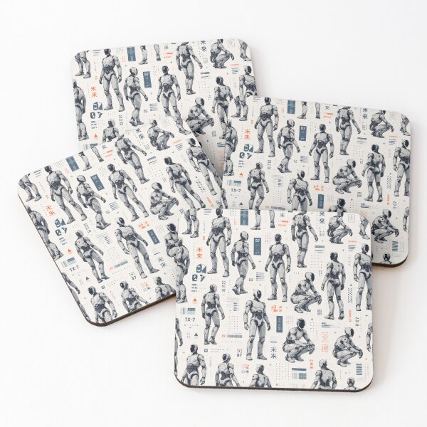 Item preview, Futuristic Humanoid Robot | AI Android Sci-Fi Tech Design designed and sold by TEEJAMBOREE.