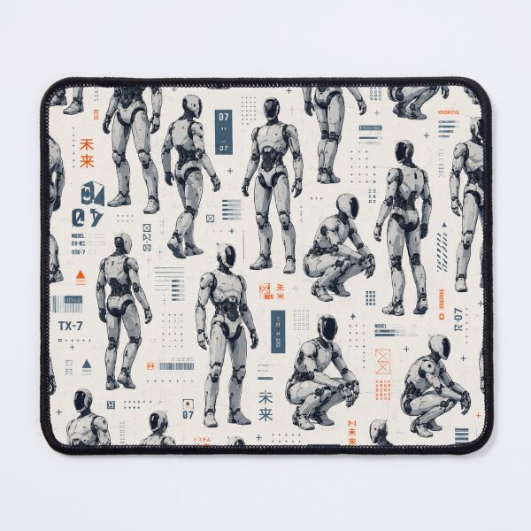 Item preview, Futuristic Humanoid Robot | AI Android Sci-Fi Tech Design designed and sold by TEEJAMBOREE.