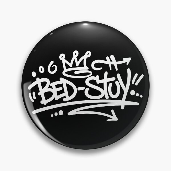 Item preview, Bed-Stuy New York Graffiti Design - Old School Hip Hop & Gangsta Rap Culture Inspired Artwork designed and sold by Design Atlas.