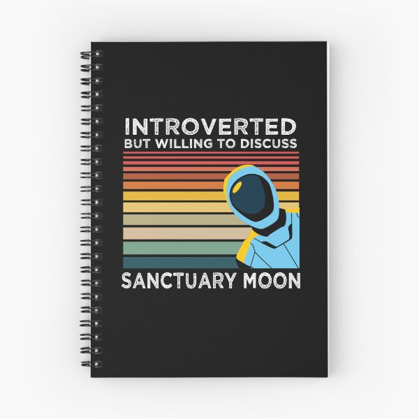 Item preview, Introvertido pero dispuesto a hablar sobre Sanctuary Moon designed and sold by jutulen.