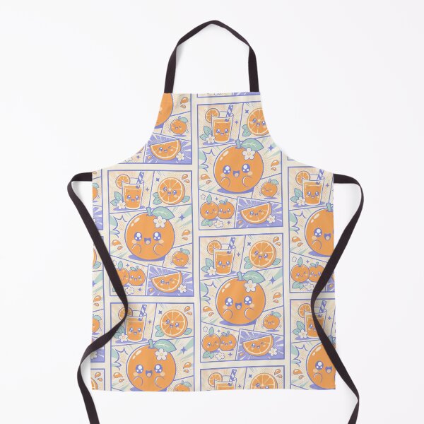 Item preview, Kawaii Orange Pop Panels designed and sold by Magmashup.