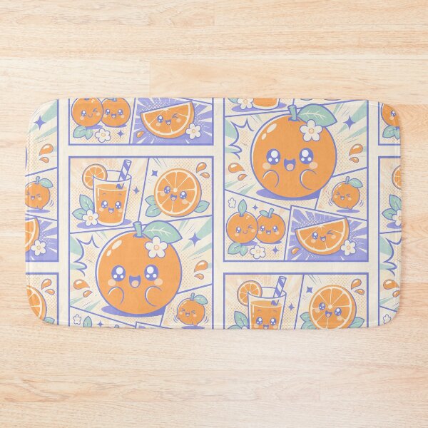 Item preview, Kawaii Orange Pop Panels designed and sold by Gift Phrase Studio.