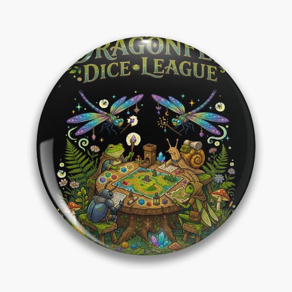 Item preview, Dragonfly Dice League Frog  RPG Gaming designed and sold by TeeARTHY.