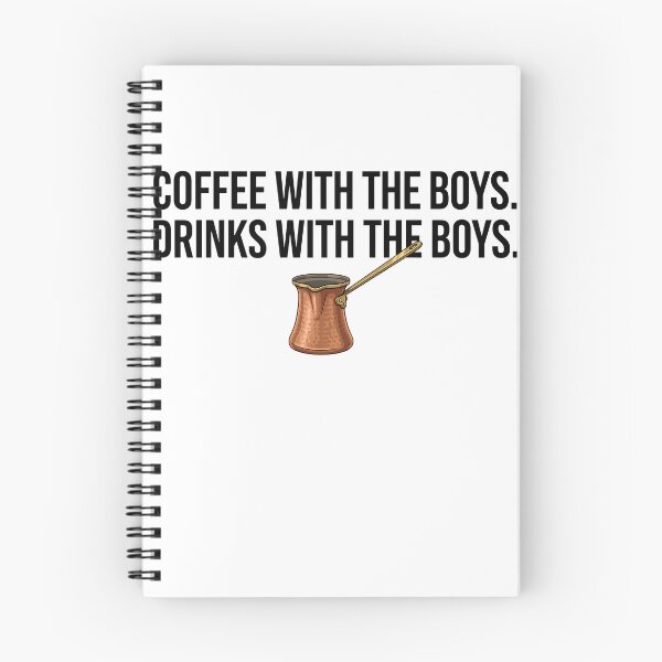 Item preview, Coffee With the Boys Drinks With the Boys designed and sold by Souck12.