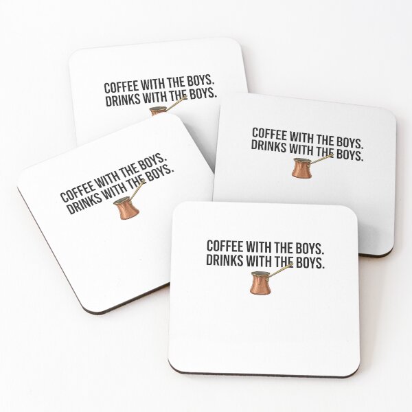 Item preview, Coffee With the Boys Drinks With the Boys designed and sold by Souck12.