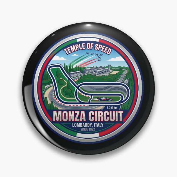 Item preview, Monza Circuit Bucket List For Racing Enthusiasts designed and sold by enzoade.