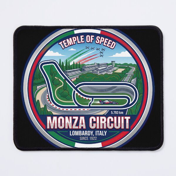 Item preview, Monza Circuit Bucket List For Racing Enthusiasts designed and sold by enzoade.