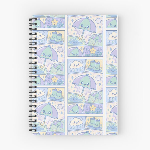 Item preview, Kawaii Rainy Umbrella Pop Panels designed and sold by Gift Phrase Studio.