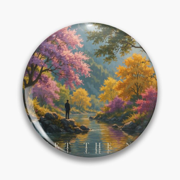 Item preview, Quiet the Noise – Peaceful Nature Mindfulness Art designed and sold by FairX.