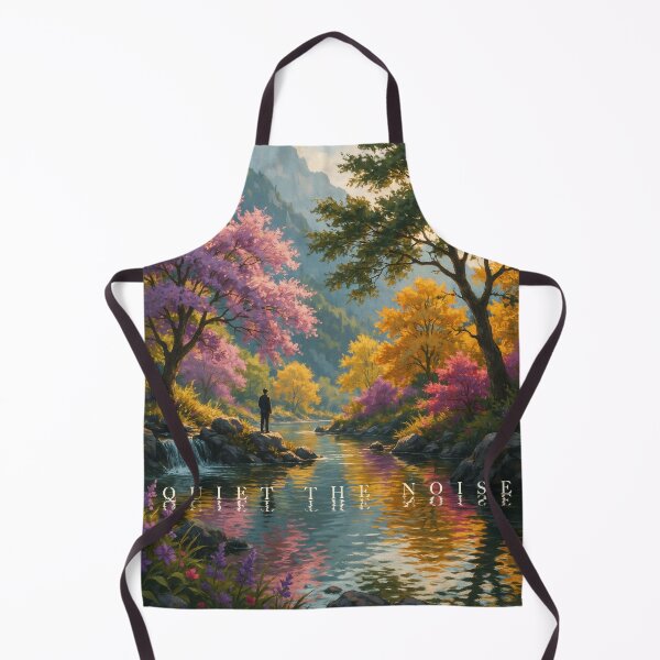 Item preview, Quiet the Noise – Peaceful Nature Mindfulness Art designed and sold by FairX.