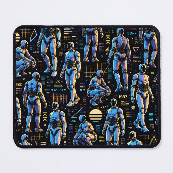 Item preview, Futuristic Humanoid Robot | AI Android Sci-Fi Tech Design designed and sold by TEEJAMBOREE.