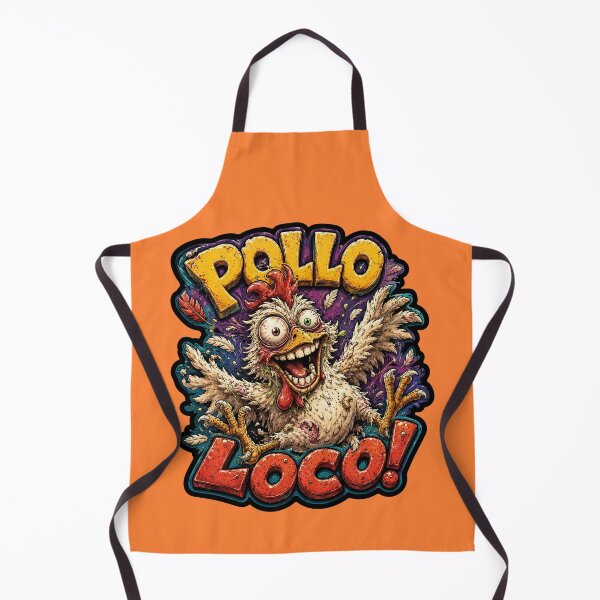 Item preview, Pollo Loco (Crazy Chicken) designed and sold by digital-savant.