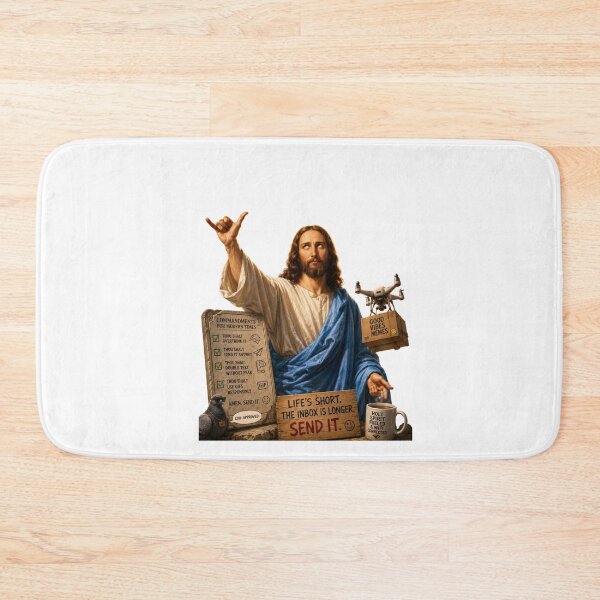 Item preview, Thou Shalt Send It Jesus  designed and sold by PatternFly.