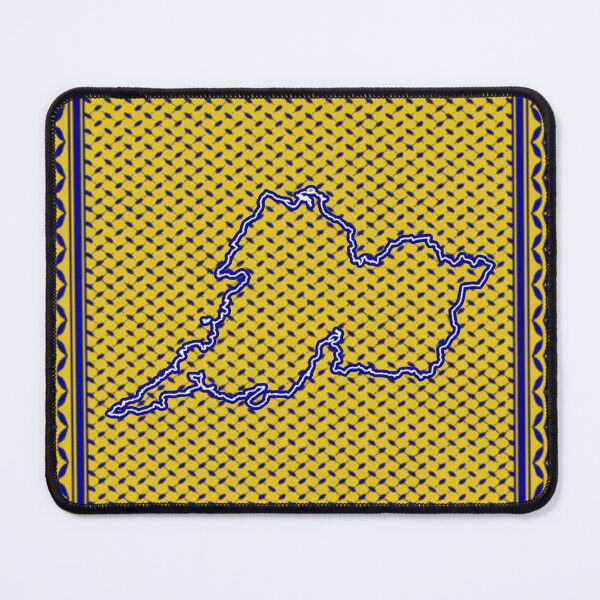 Item preview, County Clare Flag Keffiyeh/Kufiyyeh Solidarity Pattern  designed and sold by feardeargcrafts.