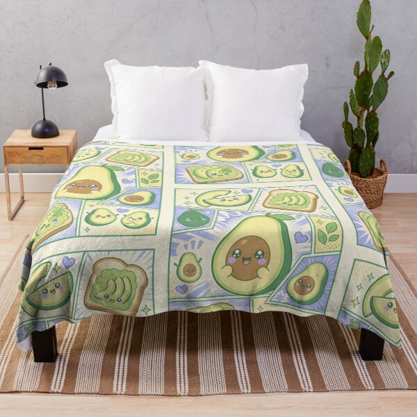 Item preview, Kawaii Avocado Pop Panels cool designed and sold by Gift Phrase Studio.