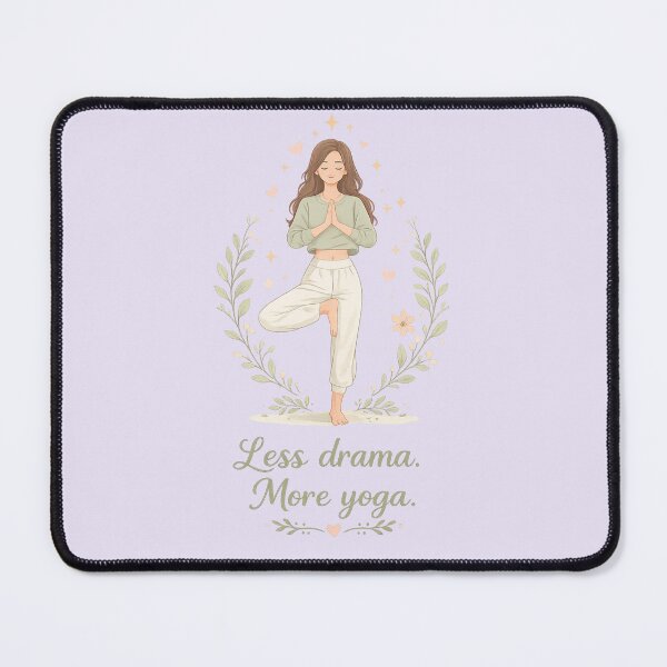 Item preview, Minimalist Yoga Pose Typography | YOGA Letter Art | Meditation & Wellness Design | Yoga Lover Gift designed and sold by MimiSabu.