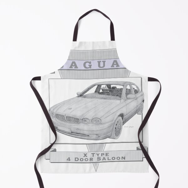 Item preview, Jaguar X Type 4 Door Saloon Hand-drawn designed and sold by Classic Car Art Drawings.