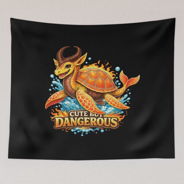 Item preview, Dragon Seaturtle - Cute But Dangerous designed and sold by EMBERFLOWARTWORKS.