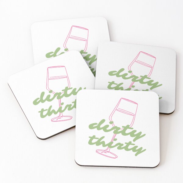 Item preview, Dirty Thirty Retro 30th Birthday Shirt | Funny Thirtieth Birthday Wine Lover Gift designed and sold by ice-apparel.