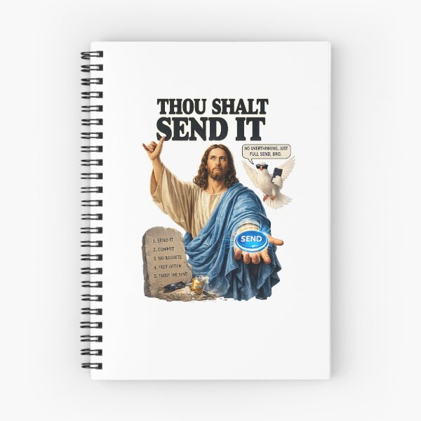 Item preview, Thou Shalt Send It Jesus  designed and sold by PatternFly.