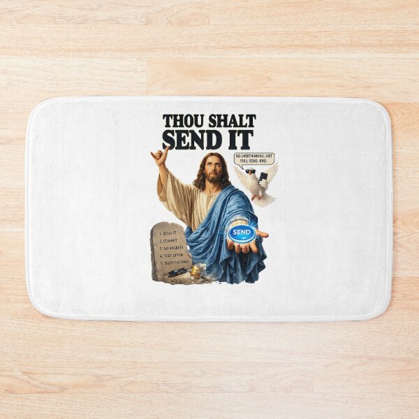 Item preview, Thou Shalt Send It Jesus  designed and sold by PatternFly.
