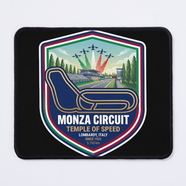 Item preview, Monza Circuit Legendary Temple Of Speed Italy designed and sold by enzoade.