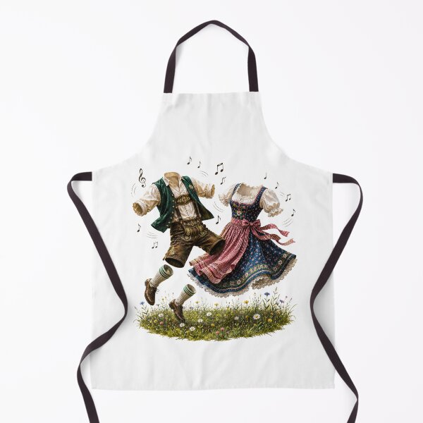 Item preview, Wo Musik Spielt, Tanzen Sogar Tracht und Dirndl – Funny Bavarian Folk Dance Design designed and sold by Alpine-Ink.