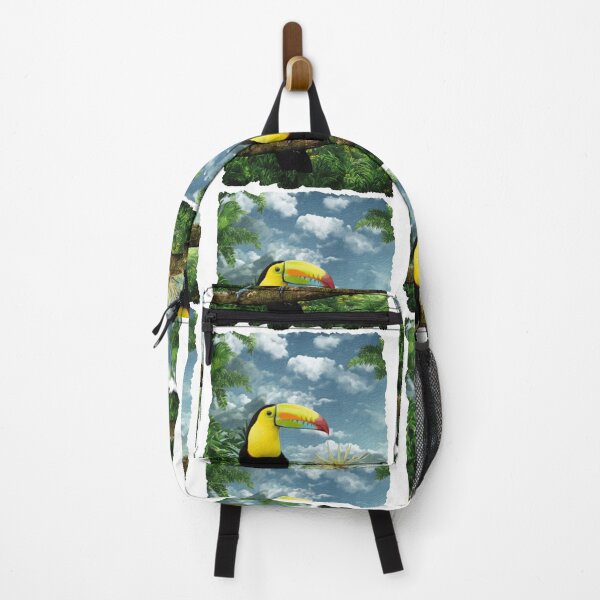Item preview, Keel Billed Toucan With A Jungle View  designed and sold by GeschenksDesign.