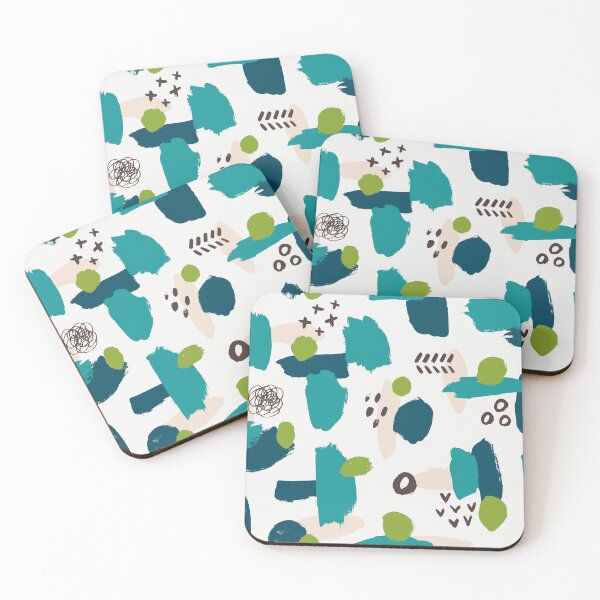 Item preview, Make Your Mark - Paint Splotch Pattern for Artists designed and sold by Mandy Porta LLC.