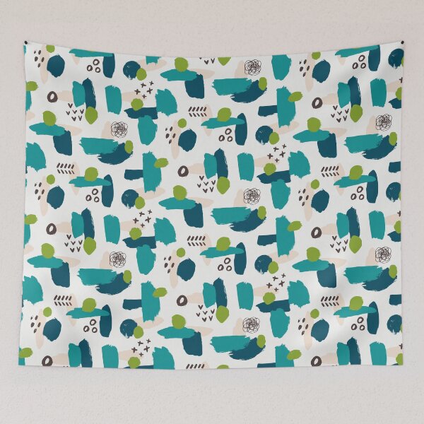 Item preview, Make Your Mark - Paint Splotch Pattern for Artists designed and sold by Mandy Porta LLC.