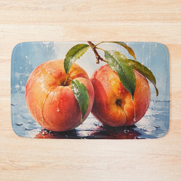 Item preview, Peach Wall Art Aesthetic – Modern Fruit Decor for Kitchen and Cottagecore Home designed and sold by DimoraGutyz.