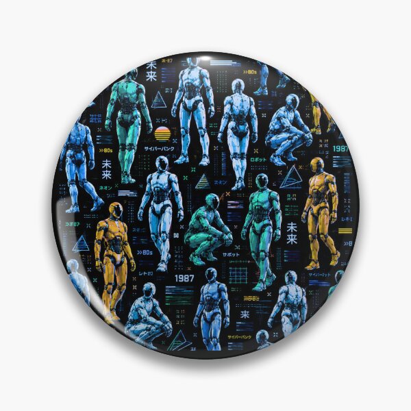 Item preview, Futuristic Humanoid Robot | AI Android Sci-Fi Tech Design designed and sold by TEEJAMBOREE.